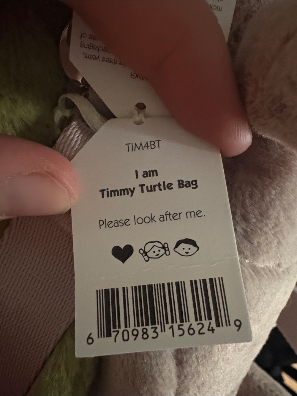 Jellycat Timmy the Turtle Crossbody Bag, NWT - Picture 5 of 5